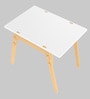 Black Kiwi Kids Activity Table in White Colour