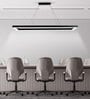 Black Linear Alumnium & Acyrlic 4 Ft LED Chandelier