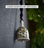 Black Macrame Ceramic Handmade bell for Wall hanging