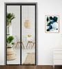 Black Magic Mesh Magnetic Mosquito Screen Door Net Curtains (2Pcs)
