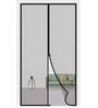 Black Magnetic 7 Feet Mosquito Screen Door Net Curtain