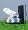 Intarsio White Marble Book End
