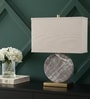 Black Marble Marble Monarch table lamp
