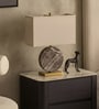 Black Marble Marble Monarch table lamp
