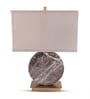 Black Marble Marble Monarch table lamp