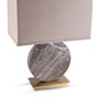 Black Marble Marble Monarch table lamp