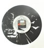 Black MDF Home Batman with Dial Cover Decorative LED Wall Clock