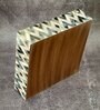 Sevron White Square Tissue Tray-Square Napkin Holder-Tissue Paper Case Dispenser
