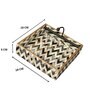 Sevron White Square Tissue Tray-Square Napkin Holder-Tissue Paper Case Dispenser