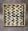 Sevron White Square Tissue Tray-Square Napkin Holder-Tissue Paper Case Dispenser