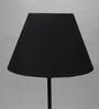 Fashionable Black Cotton Fabric Solid Lampshade