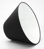 Fashionable Black Cotton Fabric Solid Lampshade