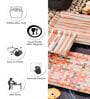 Multicolour Contemporary   Melamine  (Set of 3) Serving Tray Set