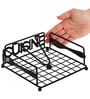 Black Metal  Cuisine  Design Napkin Holder Stand for Dining Table & Kitchen