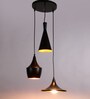 Ciago Black Metal Cluster Hanging Light
