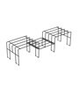 Black Metal (Set of 2) Planter Stands