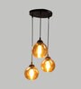 Hampton Black Metal Cluster Hanging Light