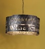 Black Metal 8 Light Chandelier
