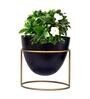 Black Metal Alle Desk Pot Desk Pot