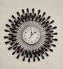 Black Metal Analog Novelty Wall Clock