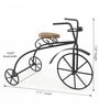 Black Metal Bicycle Showpiece 7.25 Inch High