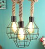 Ware Black Metal Cluster Hanging Light