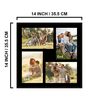 Pocket Set of 4 Black Metal
Collage Photo Frame