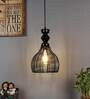 Tris Black Metal Hanging Light