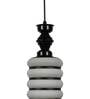 Mersea Black Metal Hanging Light