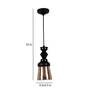Zrava Black Metal Hanging Light