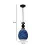 Aelia Black Metal Hanging Light