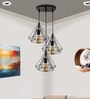 Jane Black Metal Cluster Hanging Light