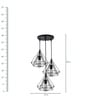 Jane Black Metal Cluster Hanging Light