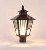 Sphinx Black Metal Gate Light