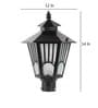Sphinx Black Metal Gate Light