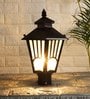 Sphinx Black Metal Gate Light