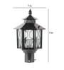 Myra Black Metal Gate Light