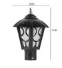 Black Metal Gate Light