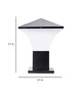 Black Metal Gate Light