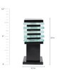 Rosey Black Metal Gate Light