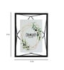 Black Metal Geo Floating Photo Frame