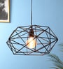Quana Black Metal Single Hanging Lights
