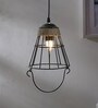 Smily Black Metal Hanging Light