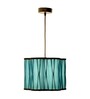 Blue Metal Hanging Light