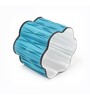 Blue Metal Hanging Light