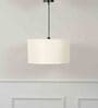 Beige Metal Hanging Light