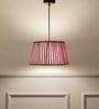Pink Metal Hanging Light