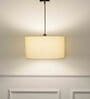 Beige Metal Hanging Light