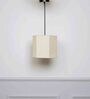Beige Metal Hanging Light