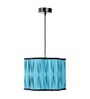 Blue Metal Hanging Light